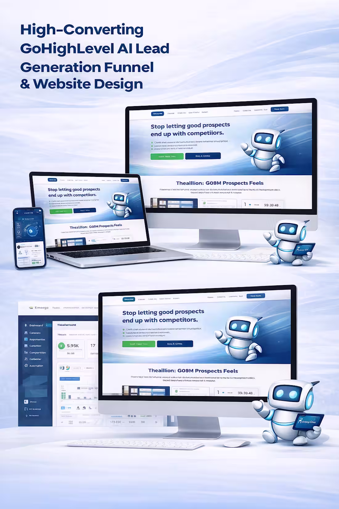 Cover image for GO HIGHLEVEL LANDING PAGE