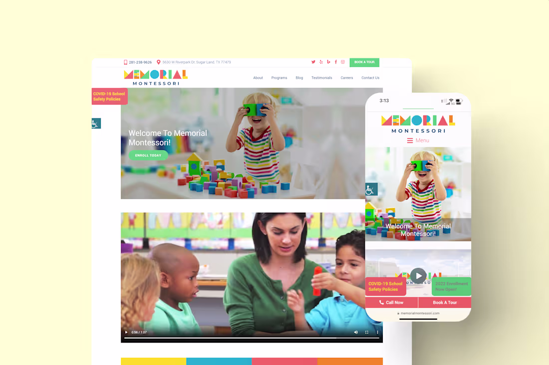 Cover image for School Website Design