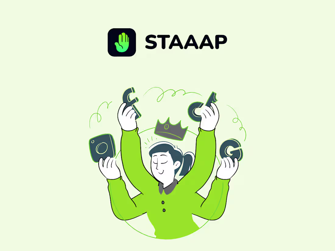 Cover image for STAAAP – Digital Detox Reimagined