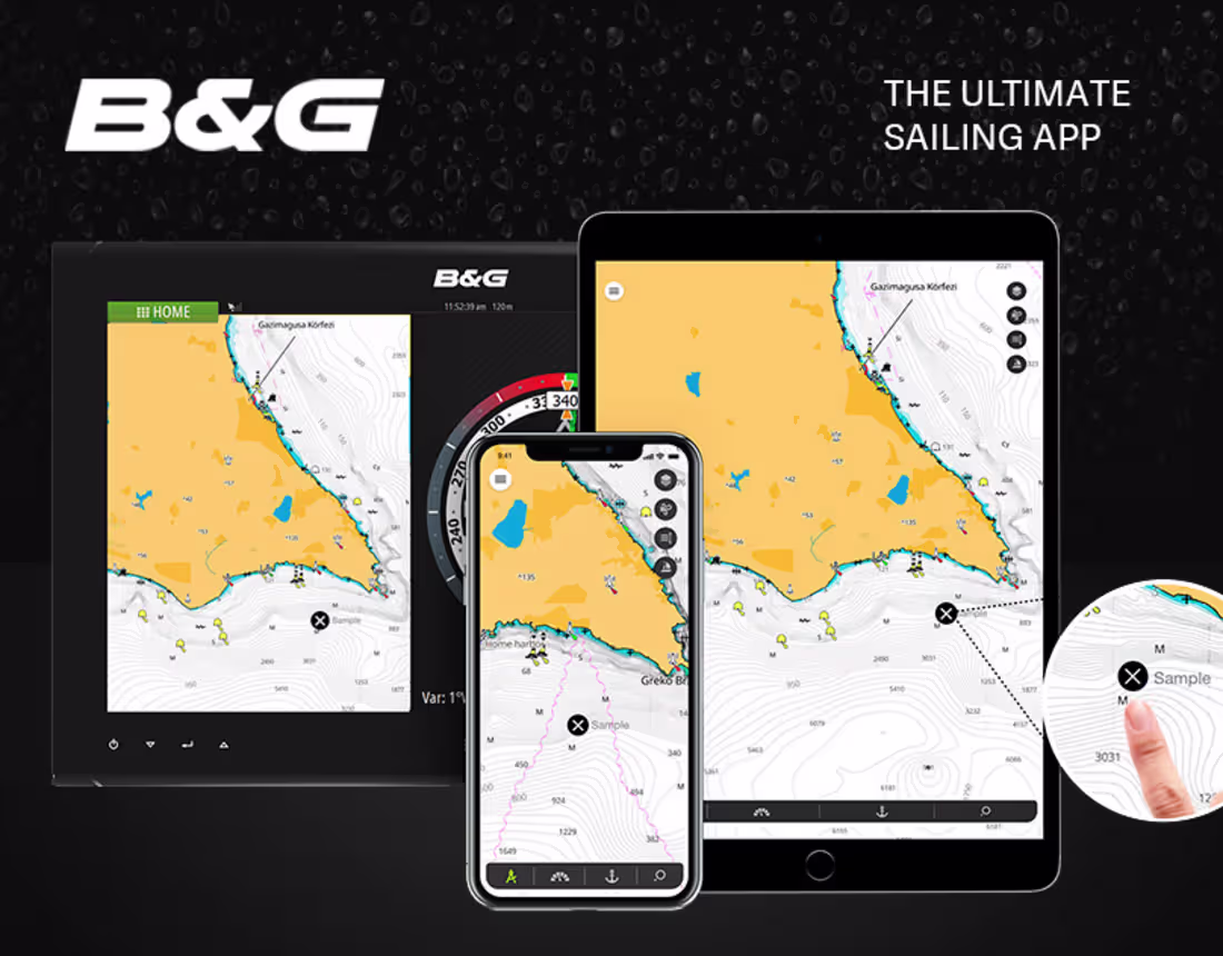 Cover image for B&G - Ultimate Sailing App Design