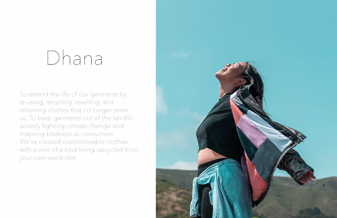 Cover image for Dhana - Circular Memory Jacket