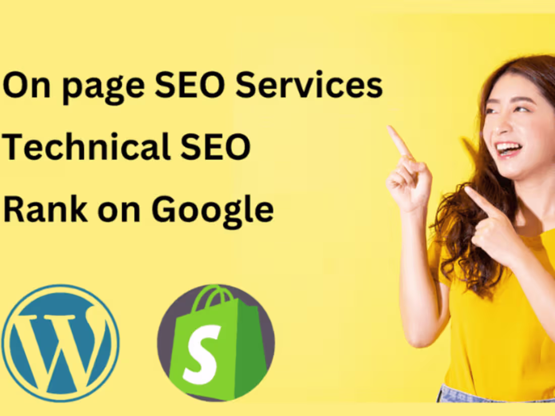 Cover image for I will WordPress and Shopify on-page SEO and technical SEO