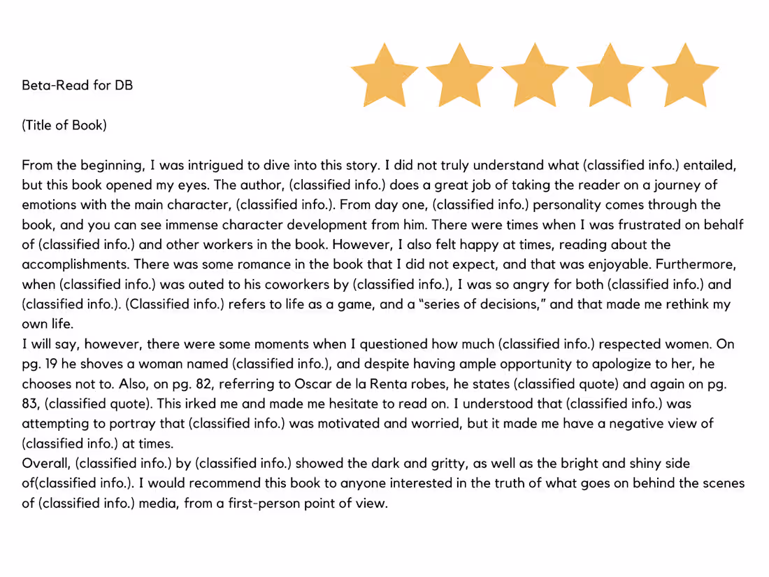 Cover image for Proofread and ARC Review