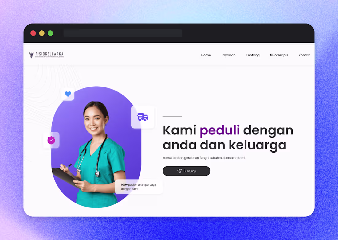 Cover image for Health Clinic Web Design