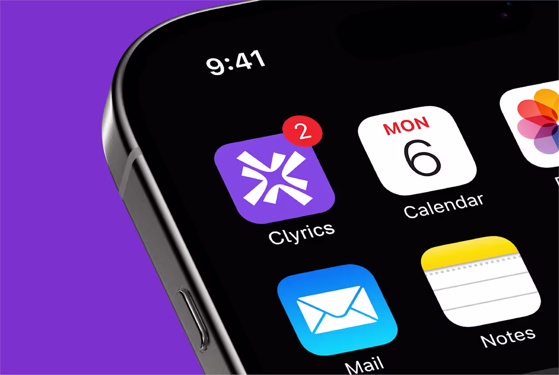 Cover image for Clyrics Brand Identity For AI Tool Development