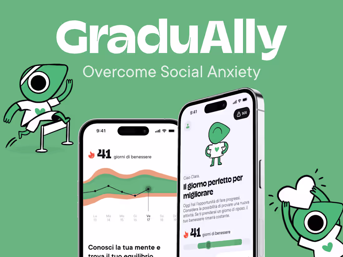 Cover image for GraduAlly - Social Anxiety Mobile App