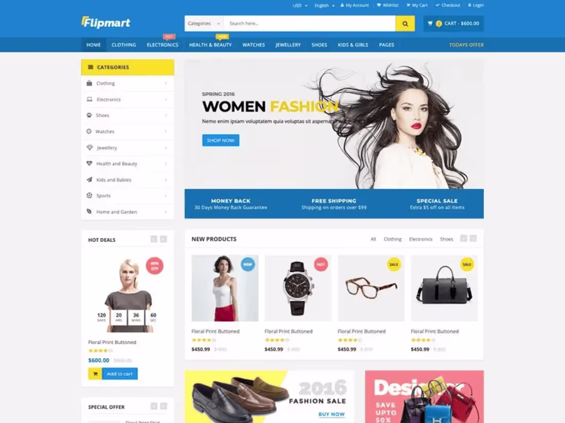 Cover image for I will design, redesign, build,E-commerce website