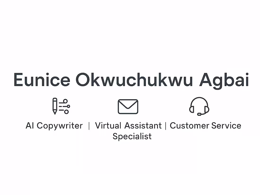 Cover image for Customer support expert, ready to assist remotely. 