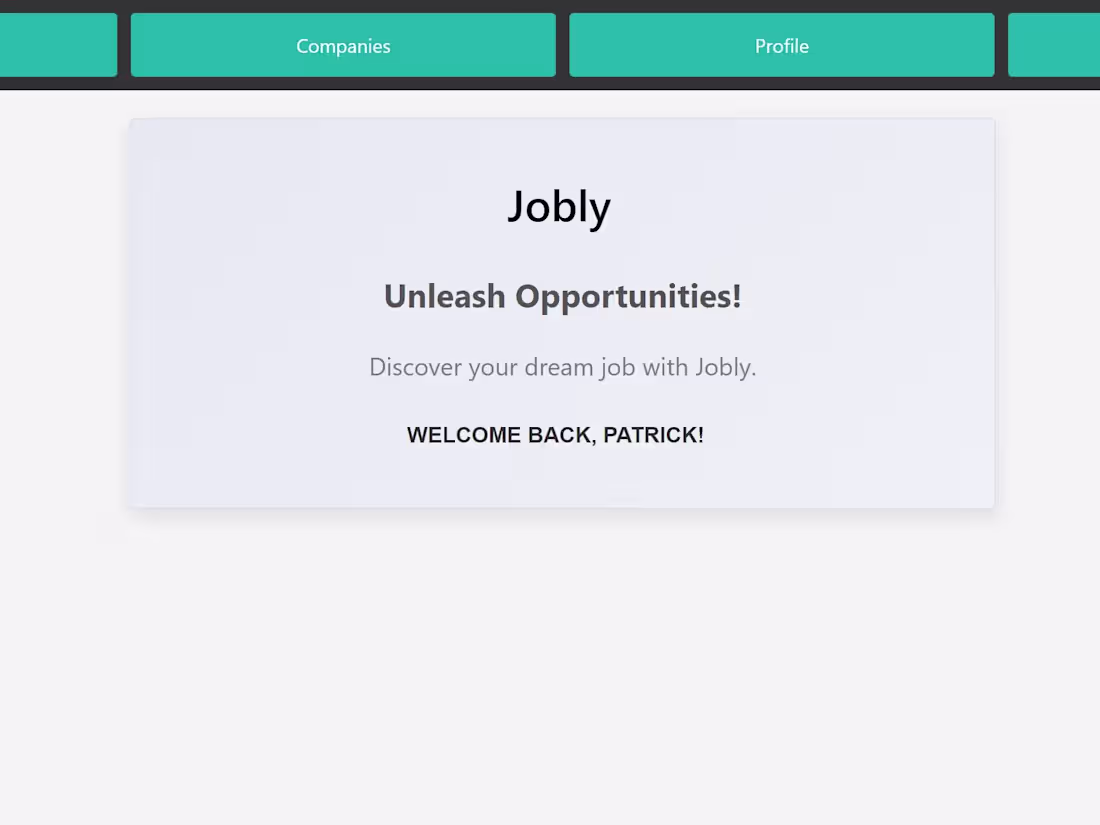 Cover image for Jobly