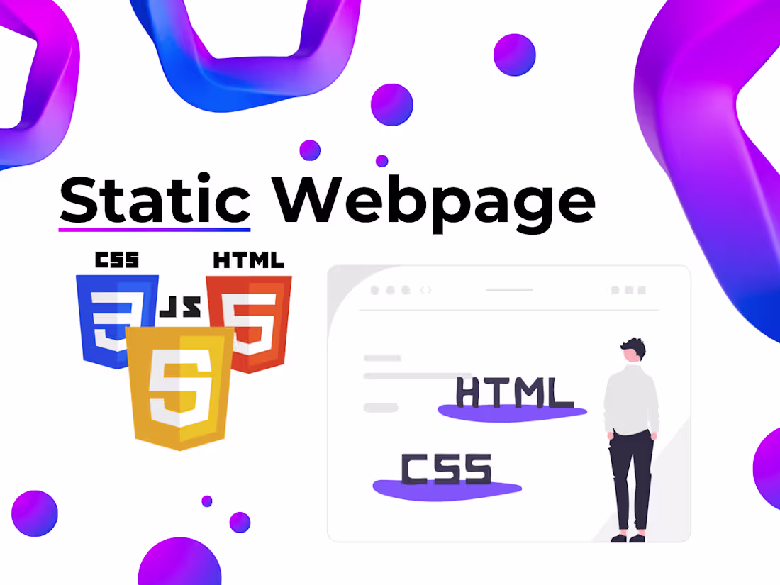 Cover image for Static Webpage 