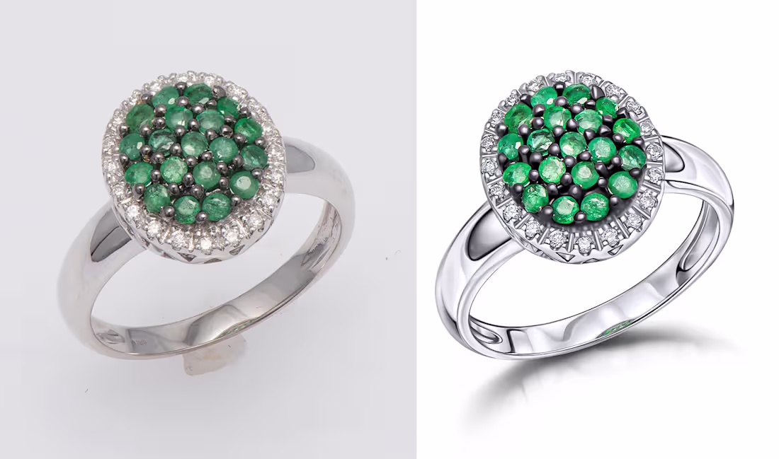 Cover image for Jewelry Retouching , Image Masking
