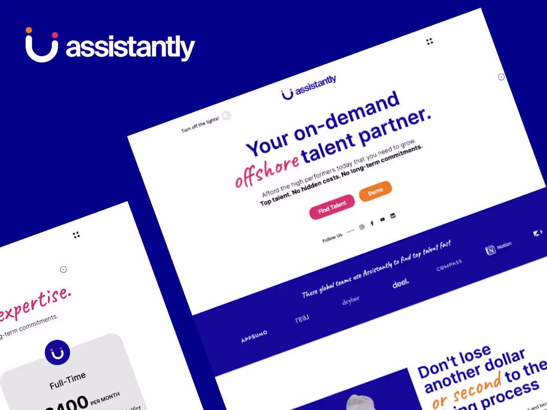 Cover image for Offshore Talent Provider Site