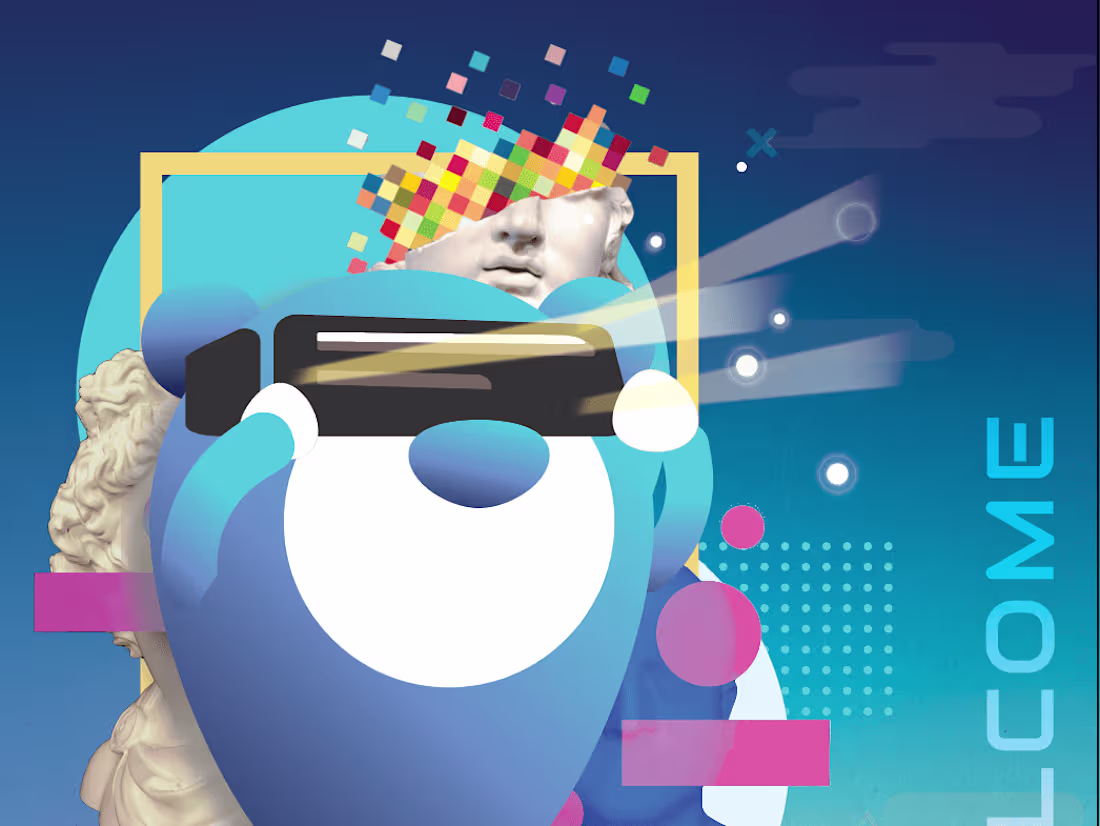 Cover image for Metaverse logo in Berlin