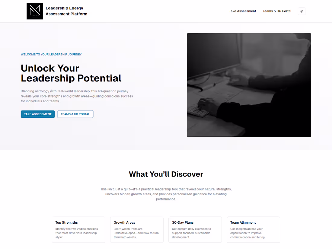 Cover image for Astrology Energy Assessment Platform Development
