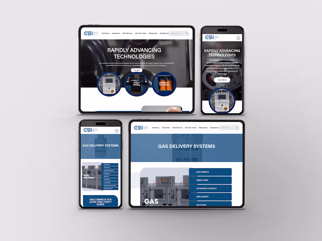 Cover image for Critical Systems Inc. - Wix Website Development