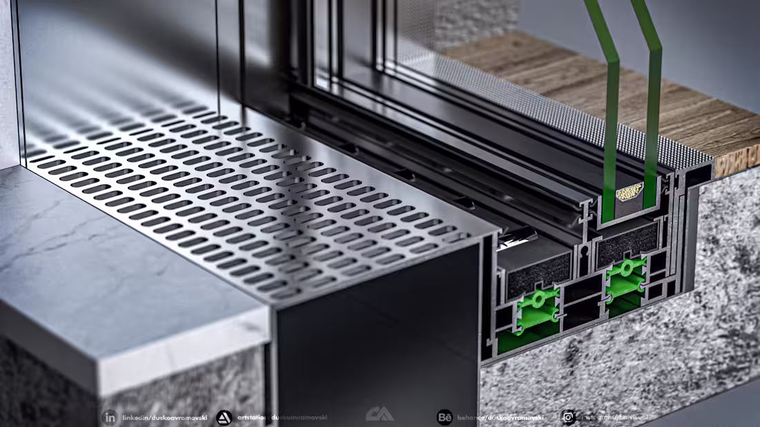 Cover image for Window Product Cross-Section Visualization