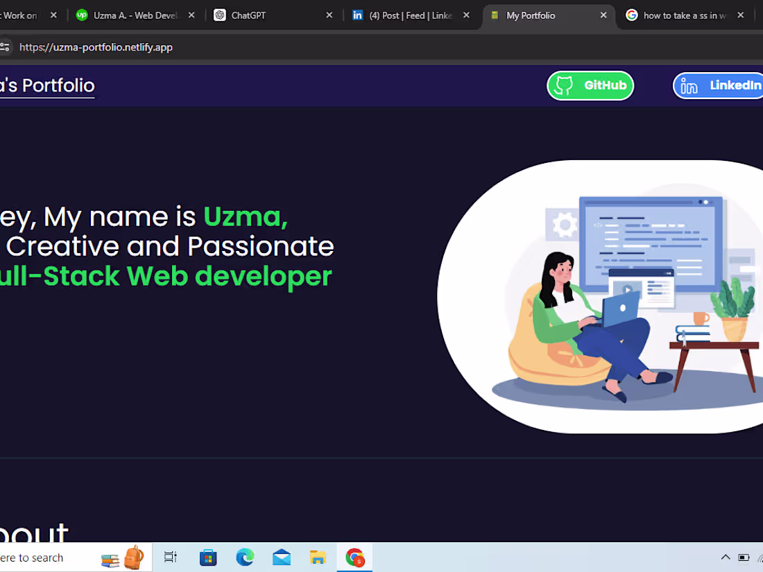 Cover image for Portfolio Website