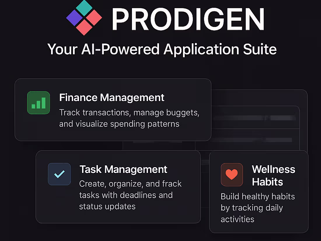Cover image for Prodigen - Your AI-Powered Application Suite