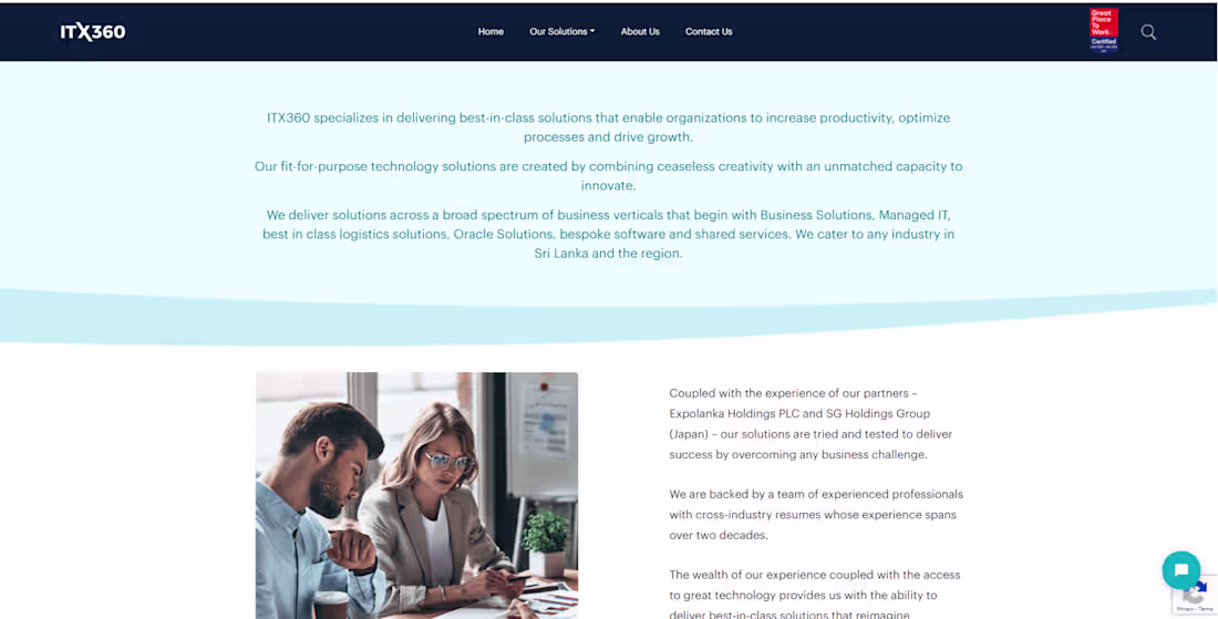 Cover image for ITX360 Website Rebrand