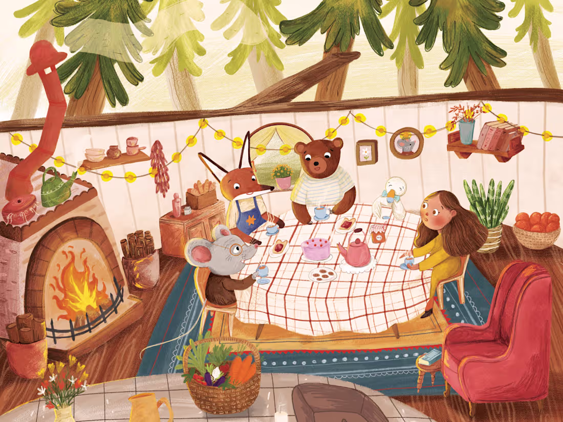 Cover image for I will create Children's book Illustrations