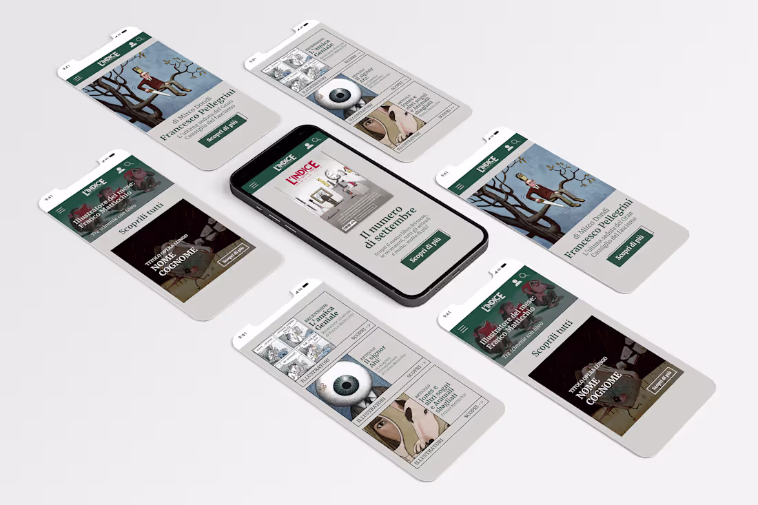 Cover image for Magazine UX/UI design :: Behance
