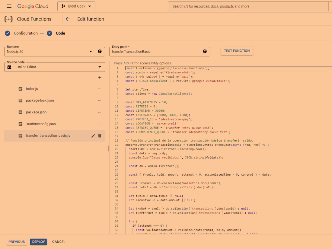 Cover image for Create a full custom CloudFuction for your business operations