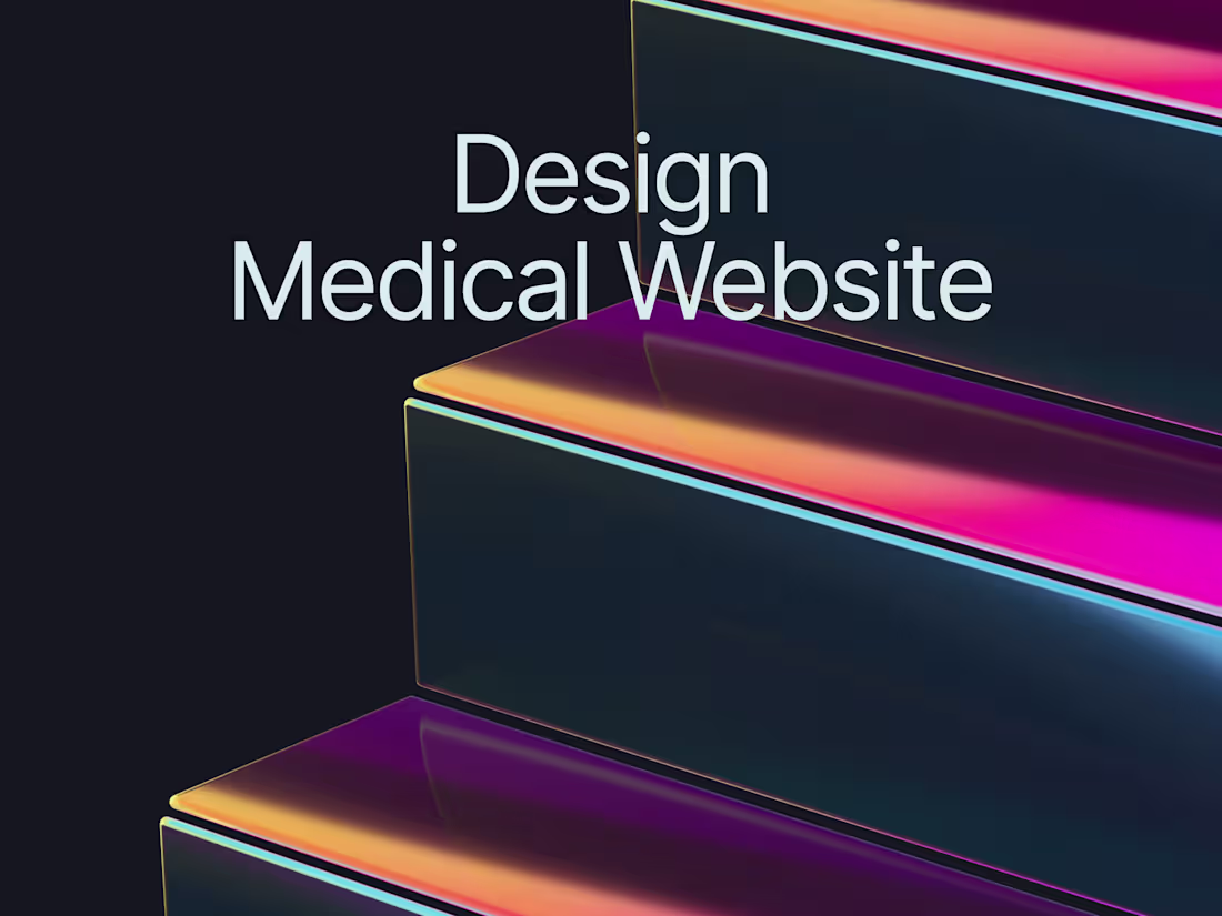 Cover image for Medical website, Redesign Medical website, Framer Developer