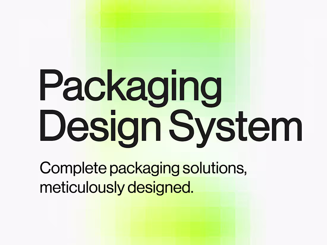 Cover image for Packaging design system