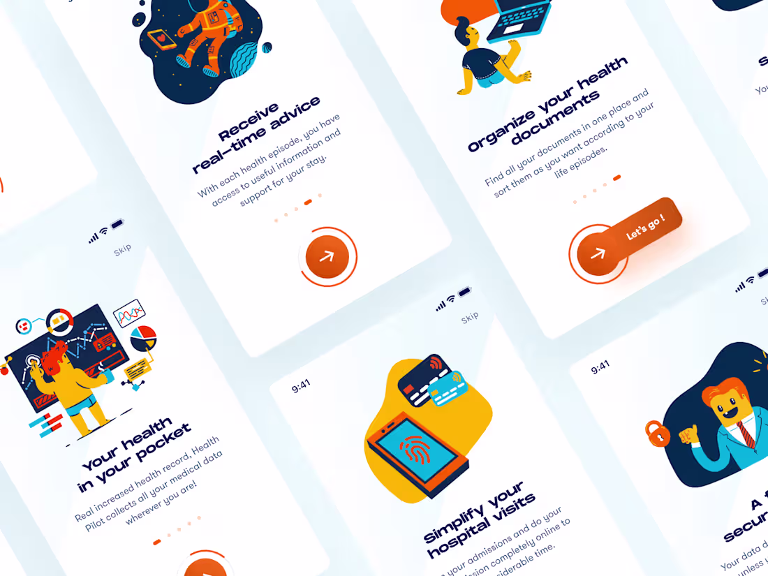 Cover image for Health record