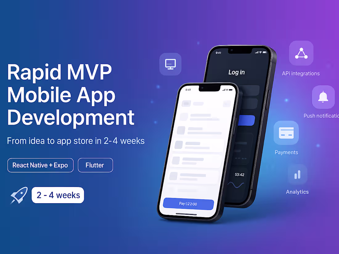 Cover image for Rapid MVP Mobile APP Development