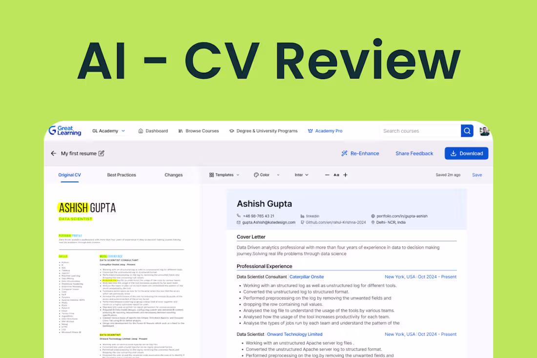Cover image for AI-Powered Resume Review – Scalable Career Support System