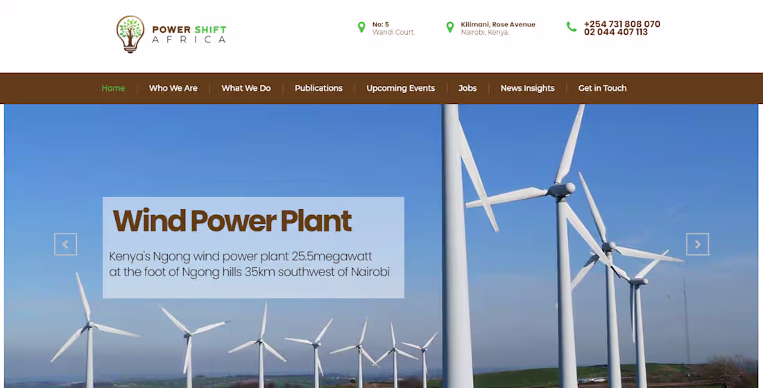 Cover image for Power Shift Africa