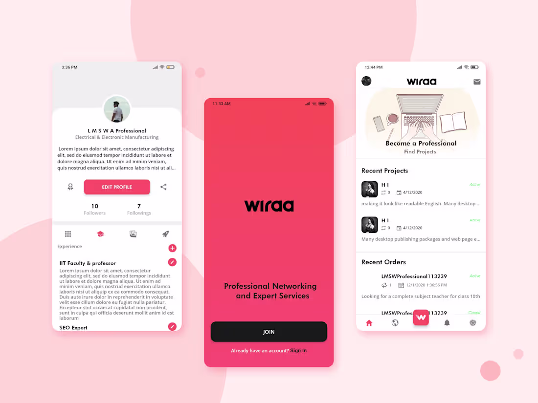 Cover image for I will design and develop mobile applications