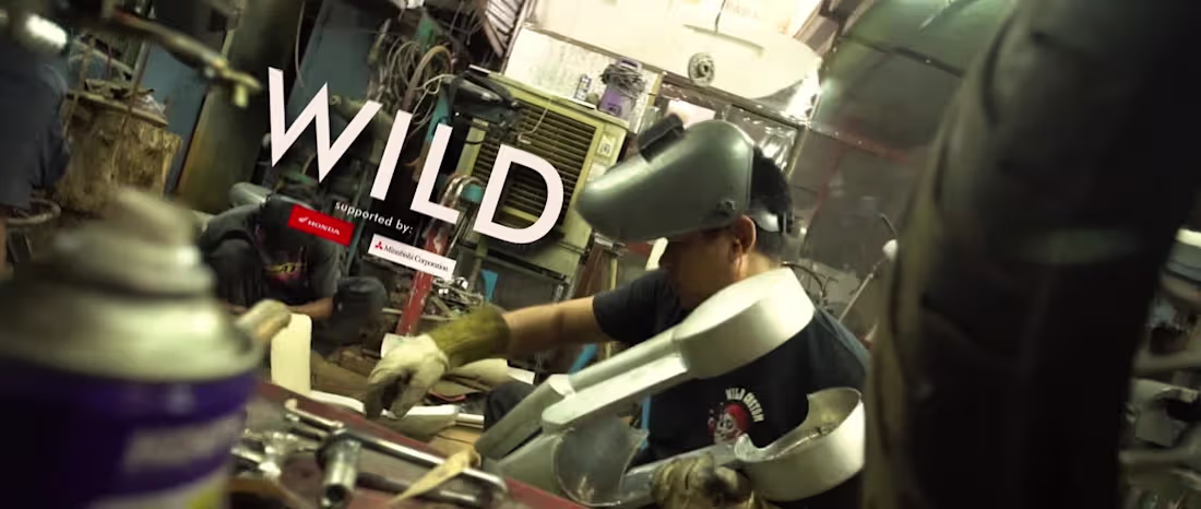 Cover image for Wild documentary (under Mitsubishi, Honda, Art Fair Philippines)