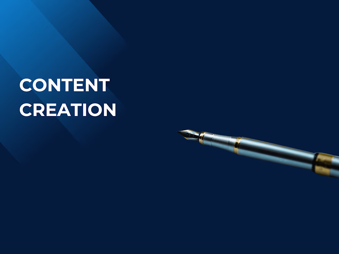 Cover image for Content Creation