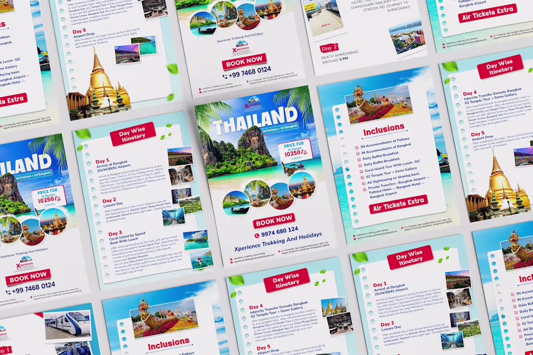 Cover image for ✈️ Flyer Design by Us Crafted a visually engaging flyer for ...