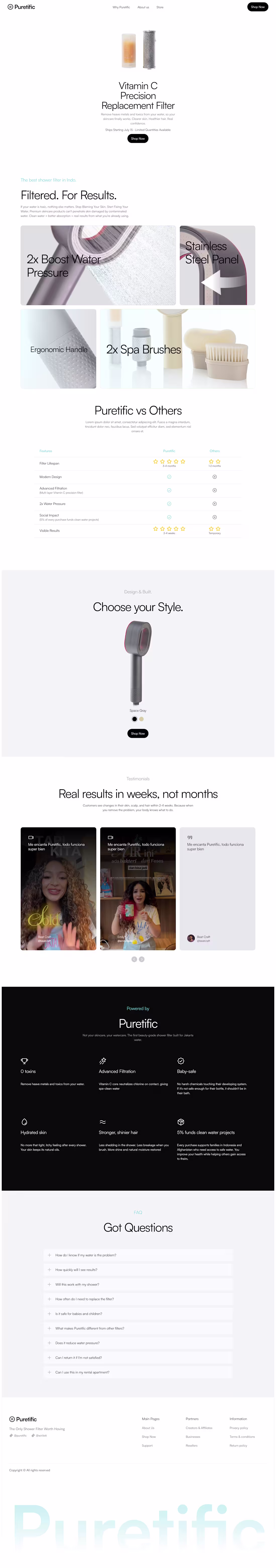 Cover image for Puretific's Website for MisiLab