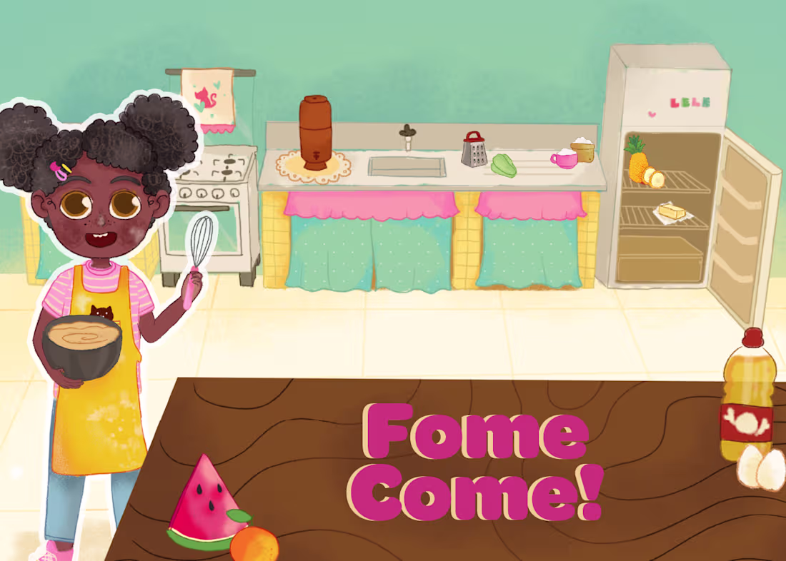 Cover image for Book: Fome Come! 