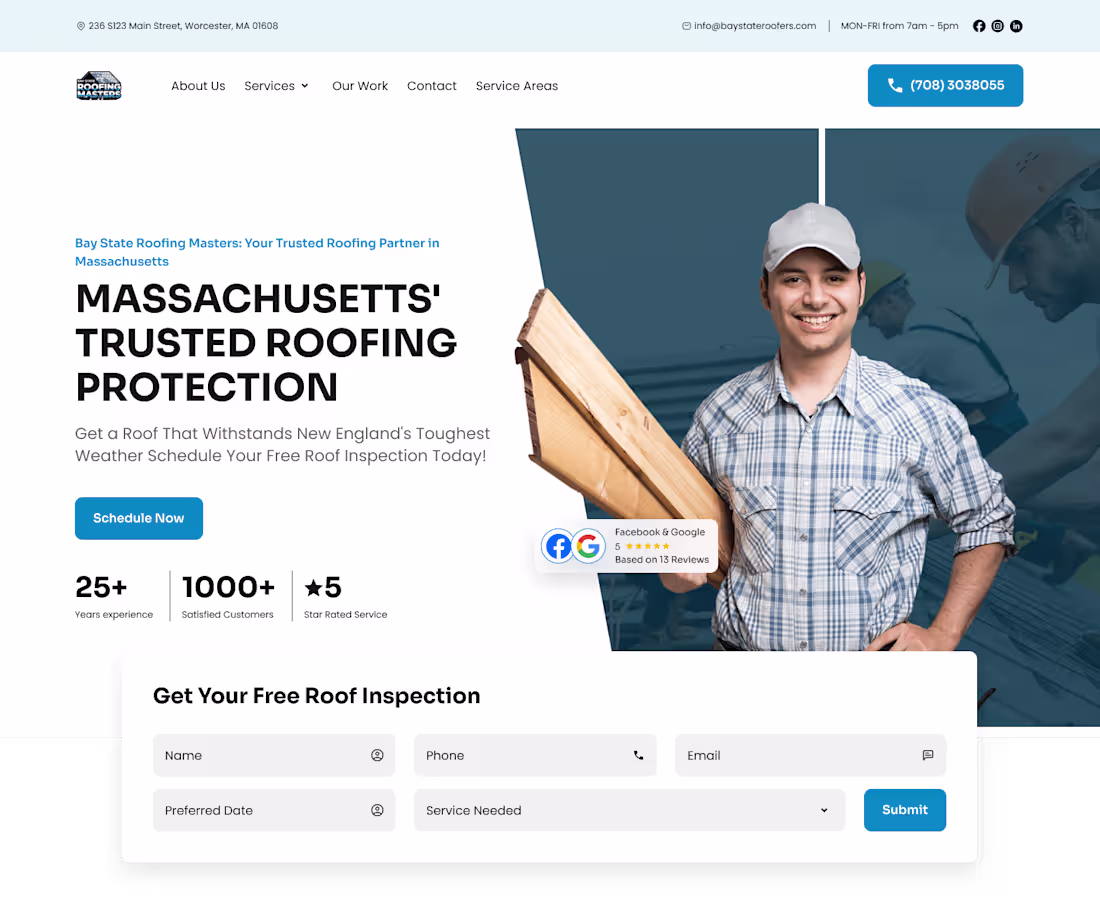 Cover image for Bay State Roofing Masters