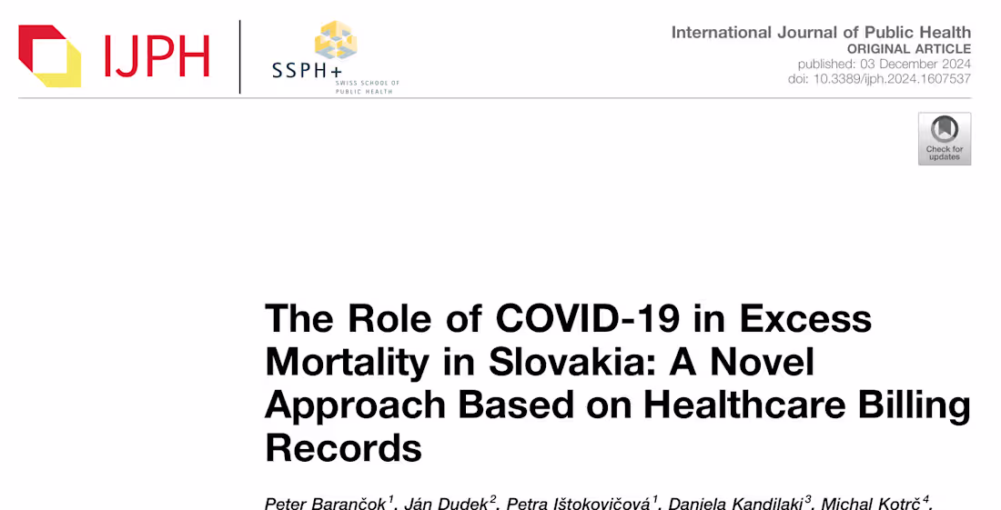 Cover image for Measuring Covid Mortality Using Health Encounters