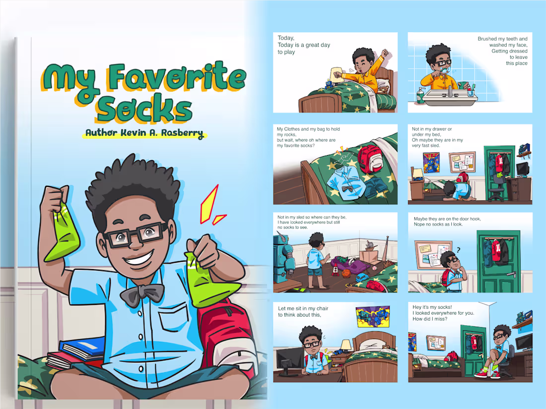 Cover image for Children Book Illustration