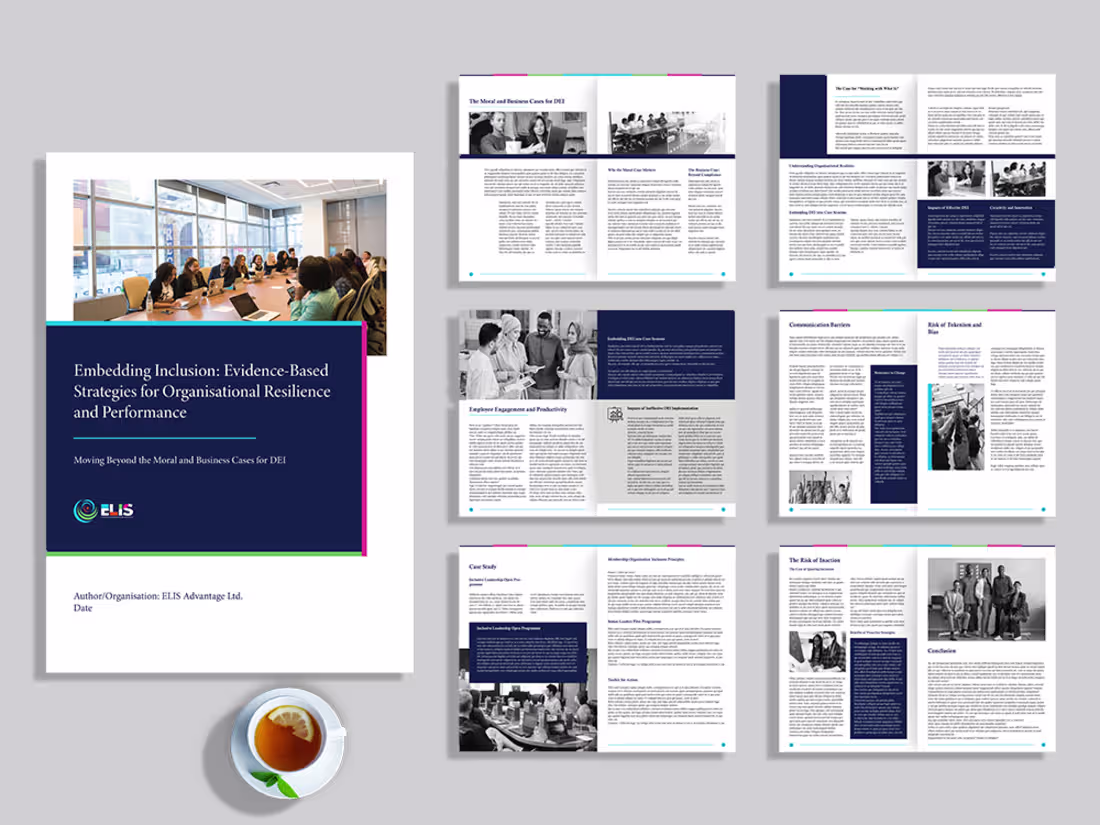 Cover image for Impactful Whitepaper Template Design for ELIS Advantage 