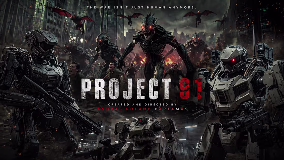 Cover image for “PROJECT 91 — A Sci-Fi Cinematic Short Film”