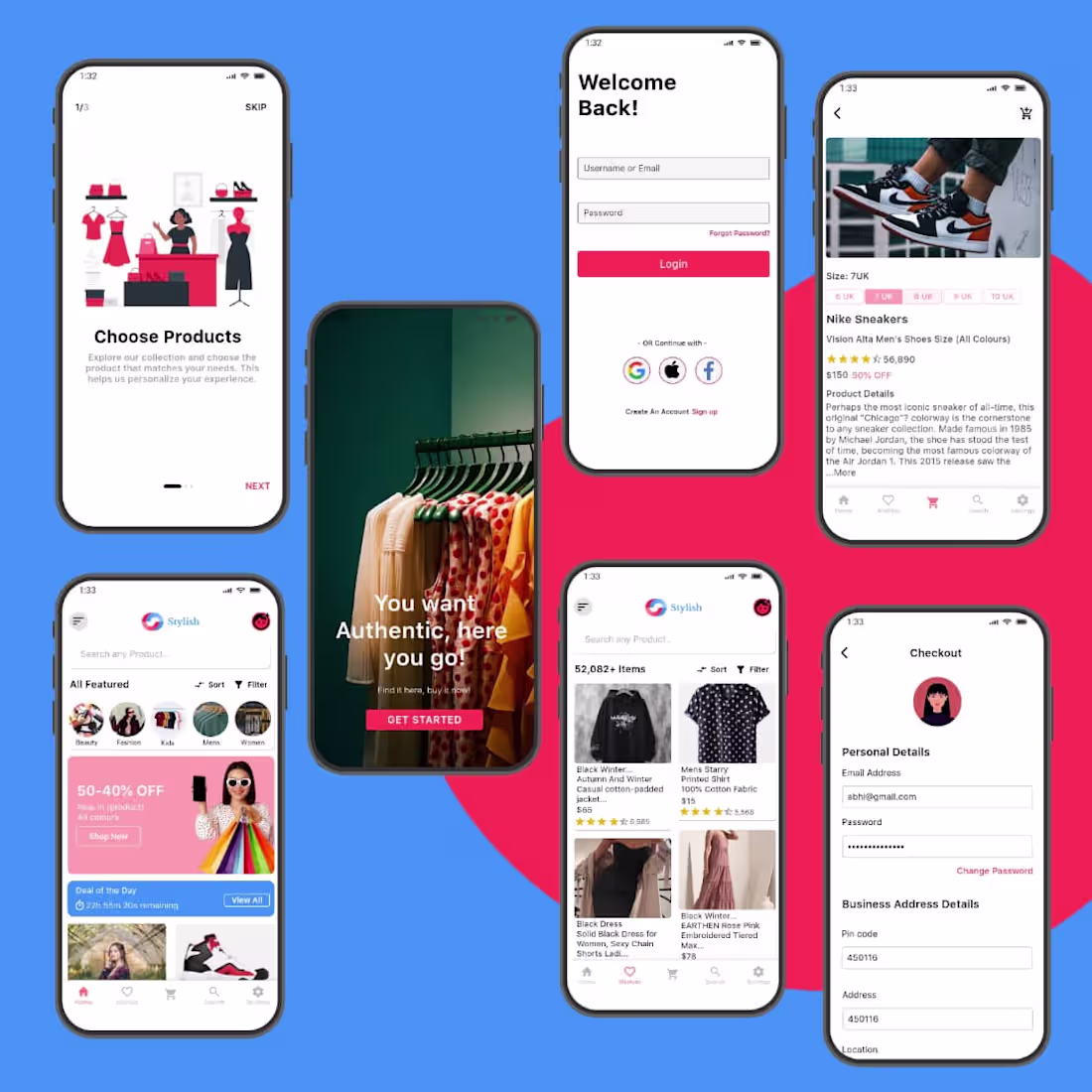 Cover image for Fashion E-Commerce App – Stylish Shopping Experience