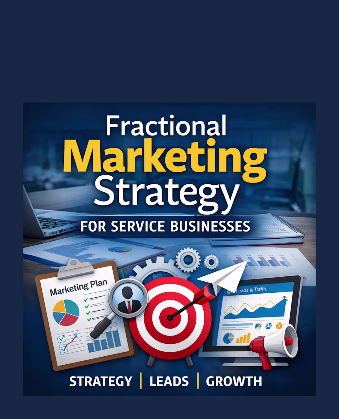 Cover image for Fractional Marketing Strategy for Service Businesses