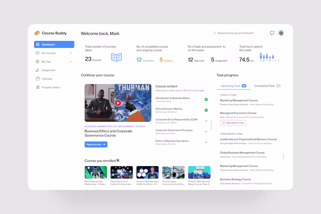 Cover image for UI/UX Design for Website & Dashboard