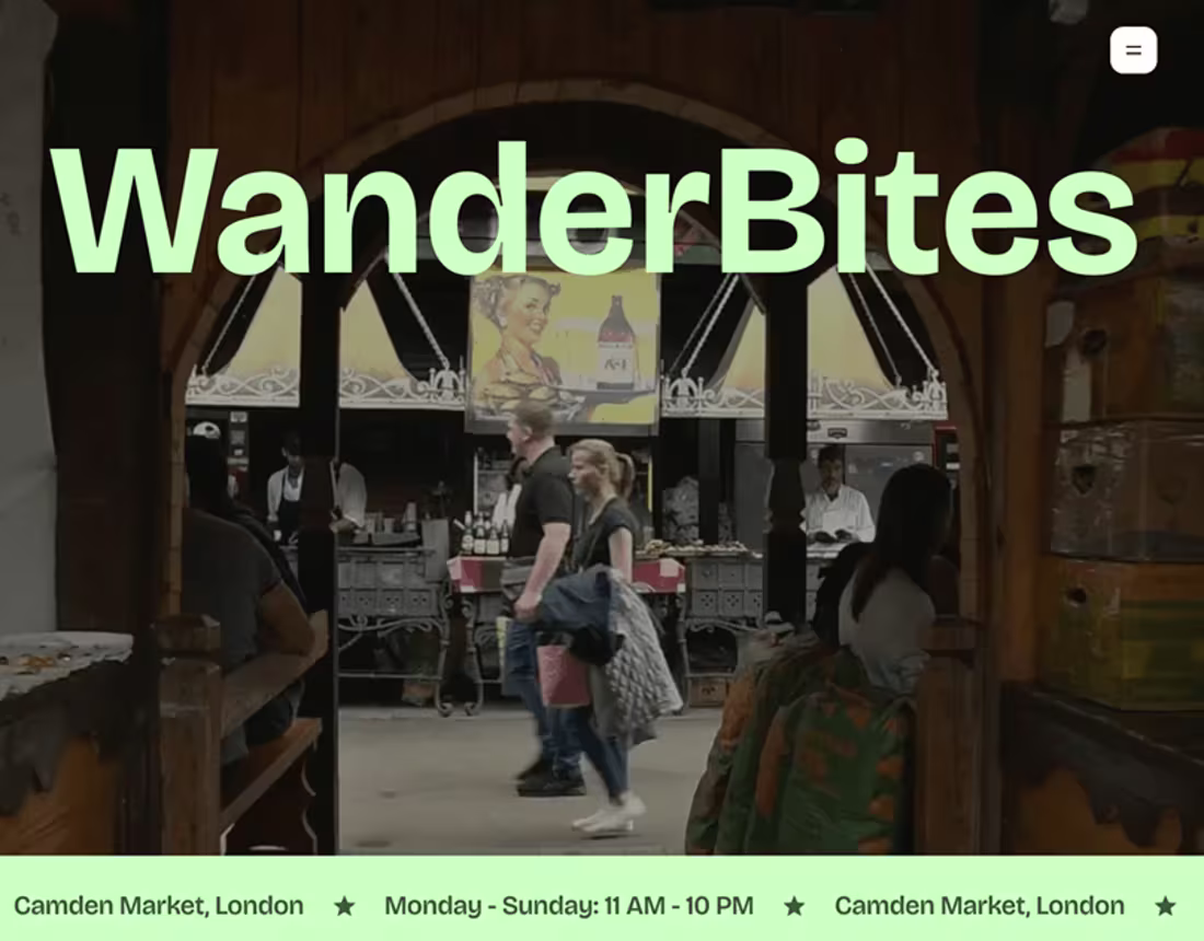 Cover image for Wanderbites Street Food