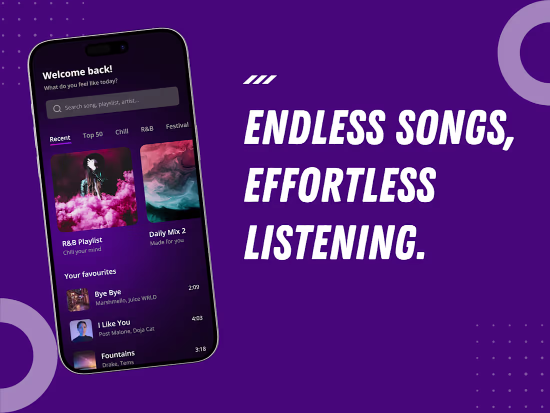 Cover image for SoundFlow Mobile Music Streaming Platform Development