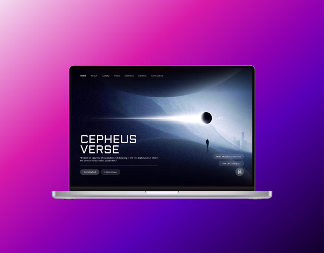 Cover image for Multiverse Theme Website - CepheusVerse' 23