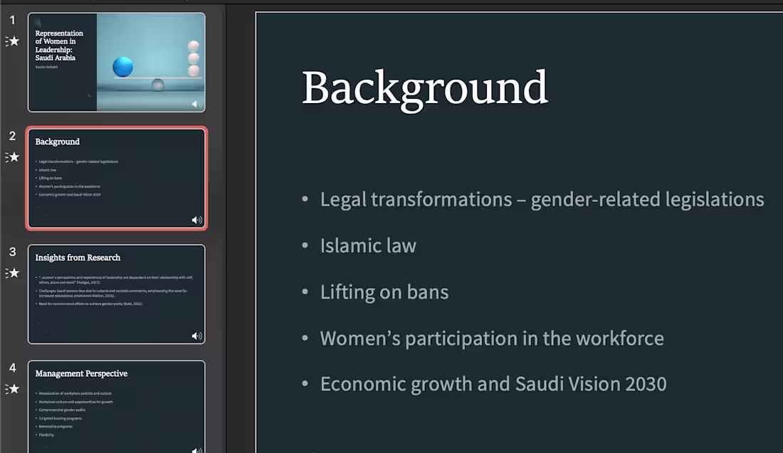 Cover image for Representation of Women in Leadership: